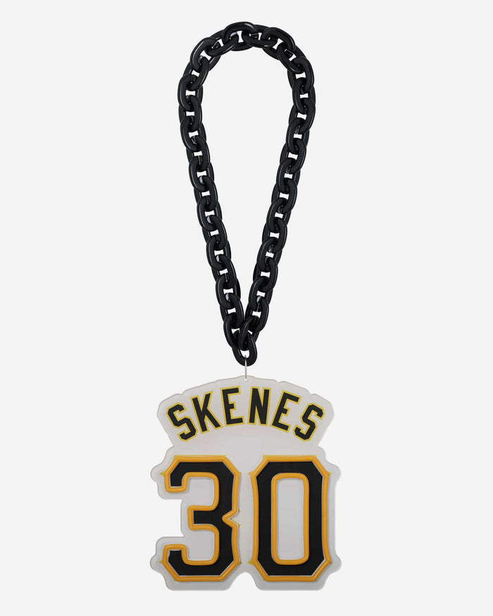 Paul Skenes Pittsburgh Pirates Neon Light Up Big Logo Player Chain FOCO - FOCO.com