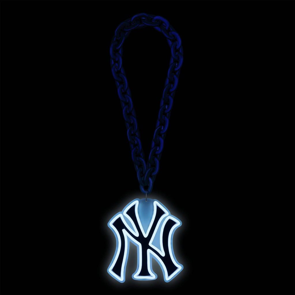 Yankees Chain New York Yankees Neon Motion Big Logo Chain FOCO