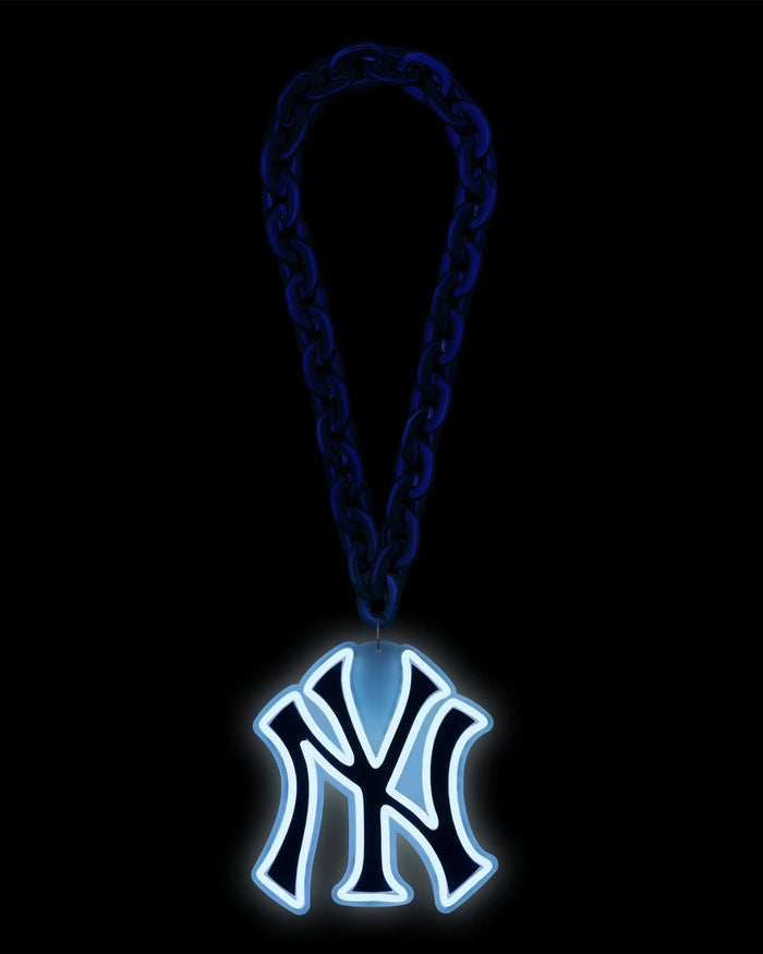 New York Yankees Neon Motion Big Logo Chain FOCO - FOCO.com
