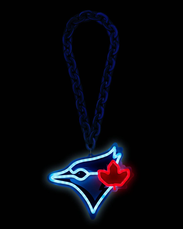 Toronto Blue Jays Neon Motion Big Logo Chain FOCO - FOCO.com