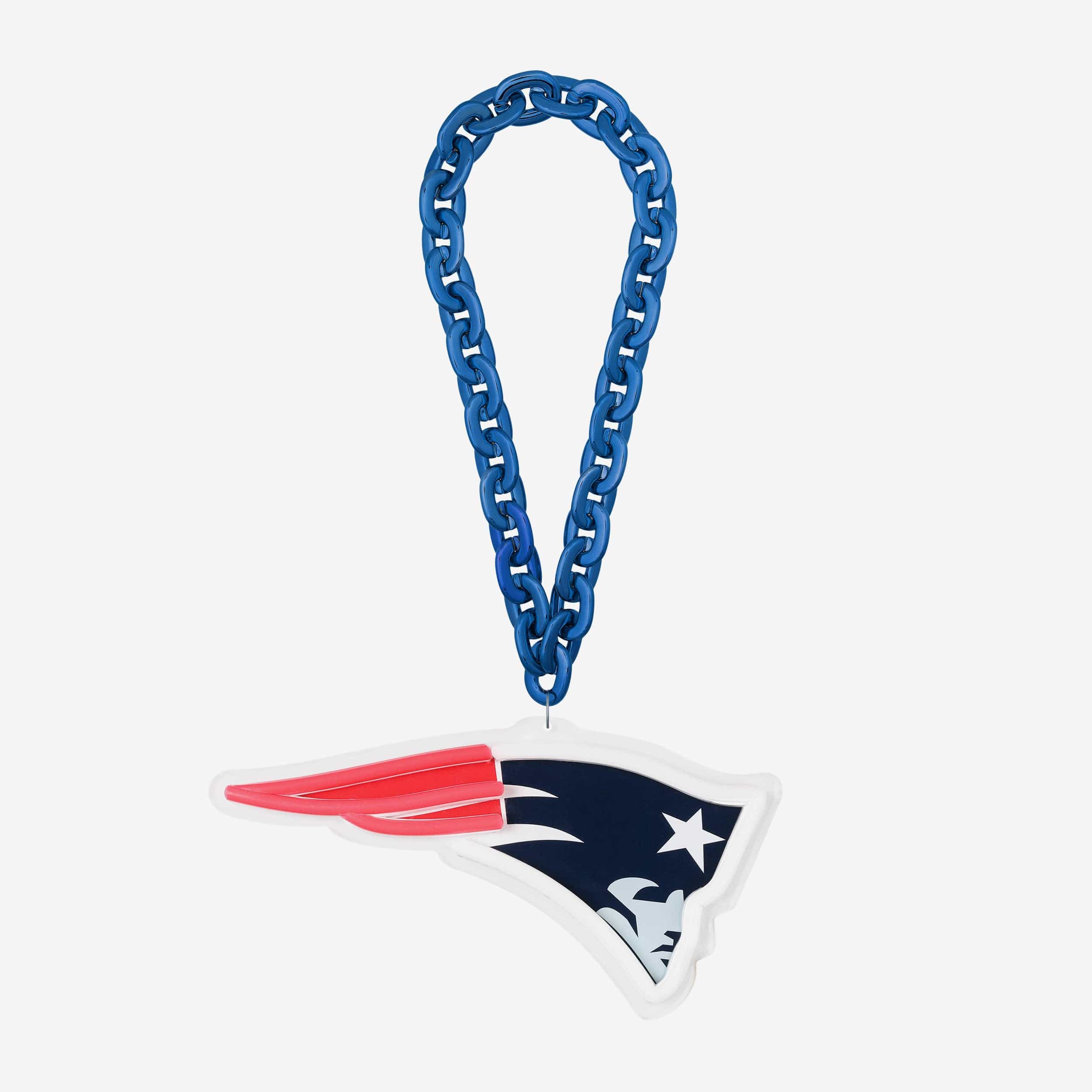 New England Patriots Neon Light Up Big Logo Chain FOCO