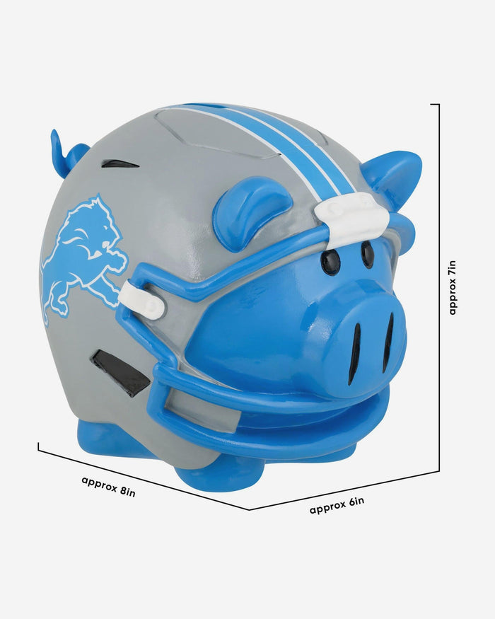 Detroit Lions Helmet Piggy Bank