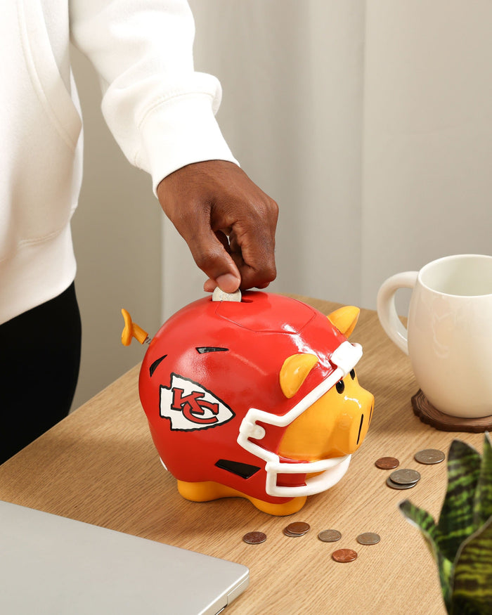 cheifs football helmet piggy bank Kansas City Chiefs Helmet Piggy Bank