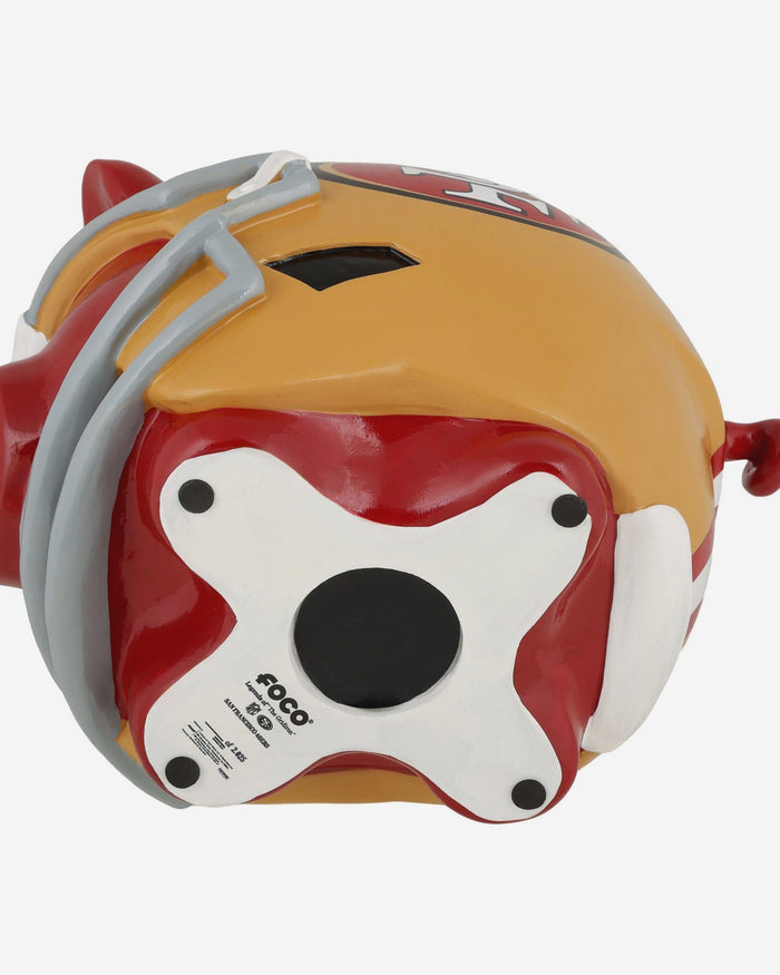 San Francisco 49ers Helmet Piggy Bank FOCO - FOCO.com