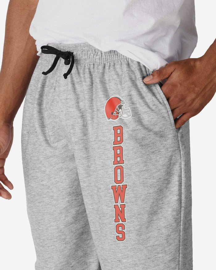 Cleveland Browns Athletic Gray Lounge Pants FOCO S - FOCO.com
