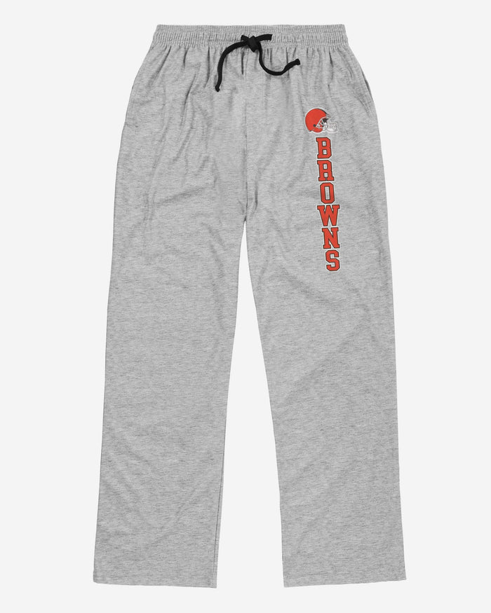 Cleveland Browns Athletic Gray Lounge Pants FOCO S - FOCO.com
