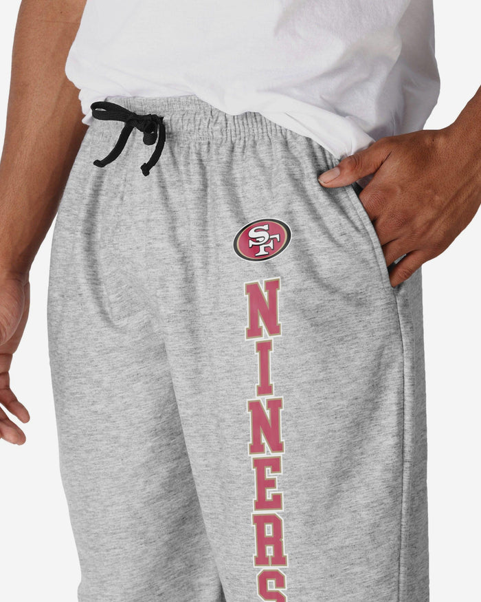 San Francisco 49ers Athletic Gray Lounge Pants FOCO S - FOCO.com