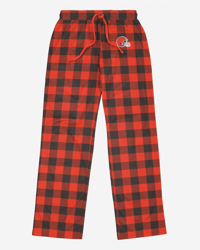 Cleveland Browns Buffalo Check Lounge Pants FOCO S - FOCO.com
