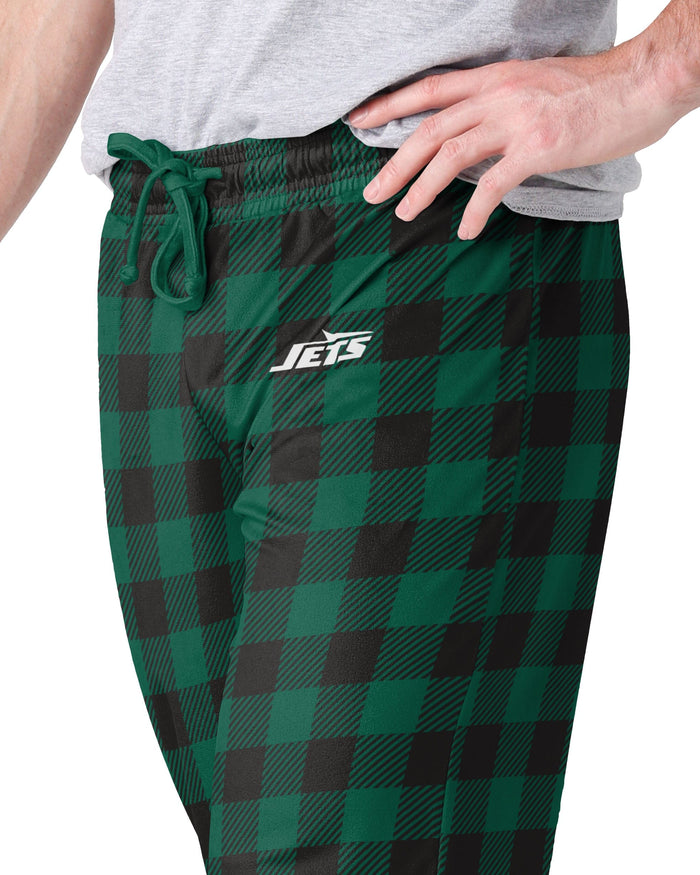 New York Jets Buffalo Check Lounge Pants FOCO S - FOCO.com