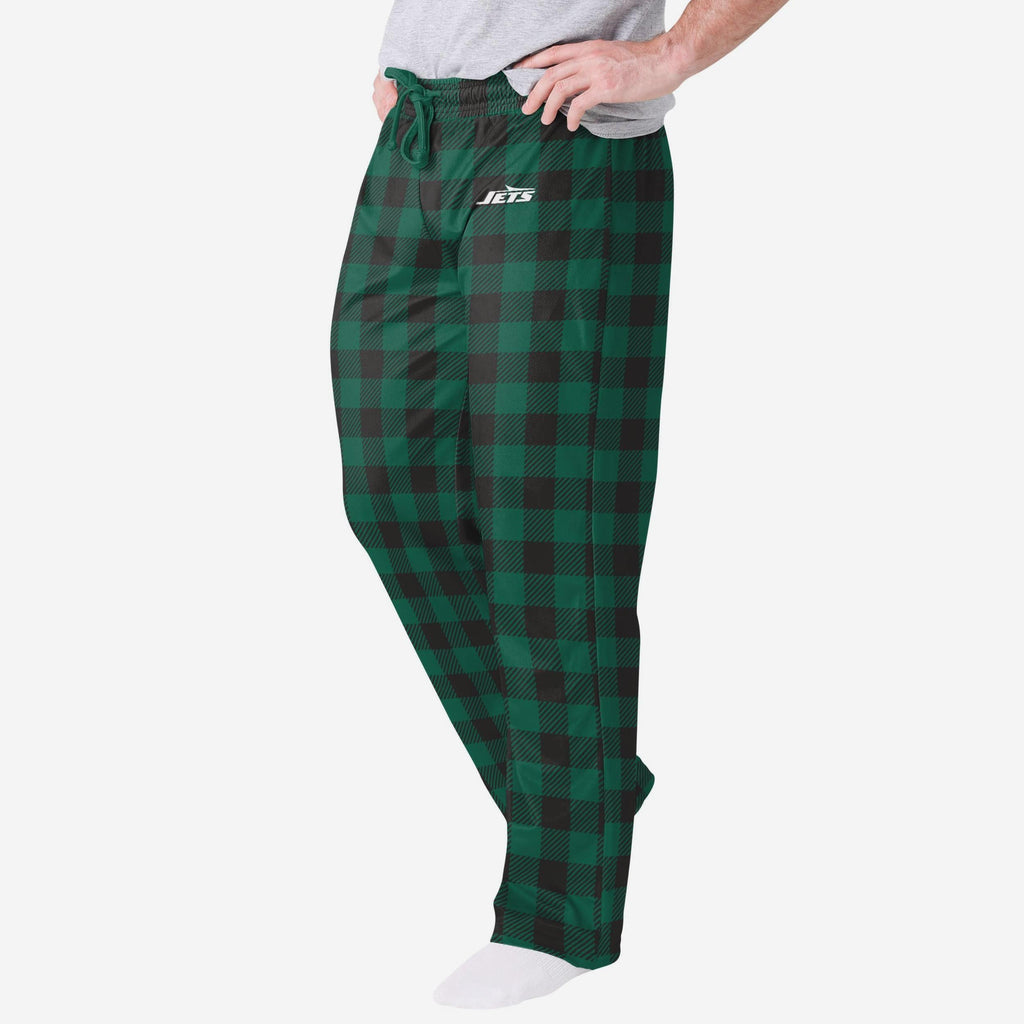 New York Jets Buffalo Check Lounge Pants FOCO S - FOCO.com