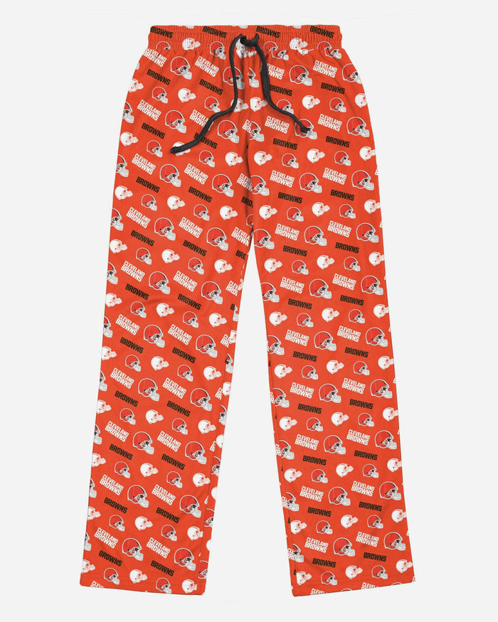 Cleveland Browns Repeat Print Lounge Pants FOCO S - FOCO.com