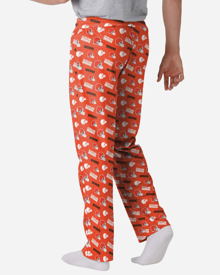 Cleveland Browns Repeat Print Lounge Pants FOCO S - FOCO.com