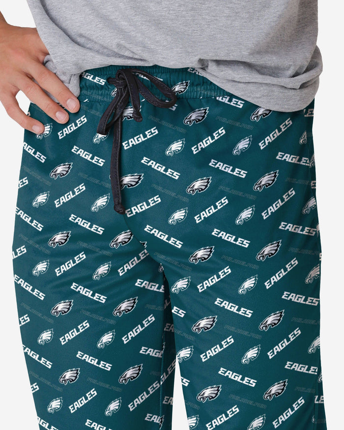Philadelphia Eagles Repeat Print Lounge Pants FOCO - FOCO.com