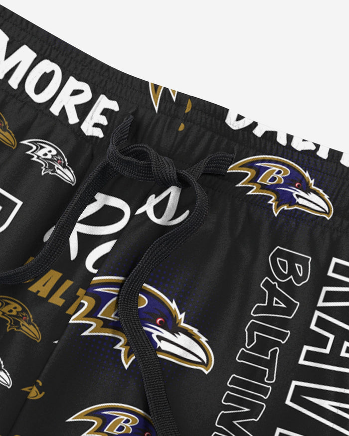 Baltimore Ravens Womens Mini Print Lounge Pants FOCO - FOCO.com