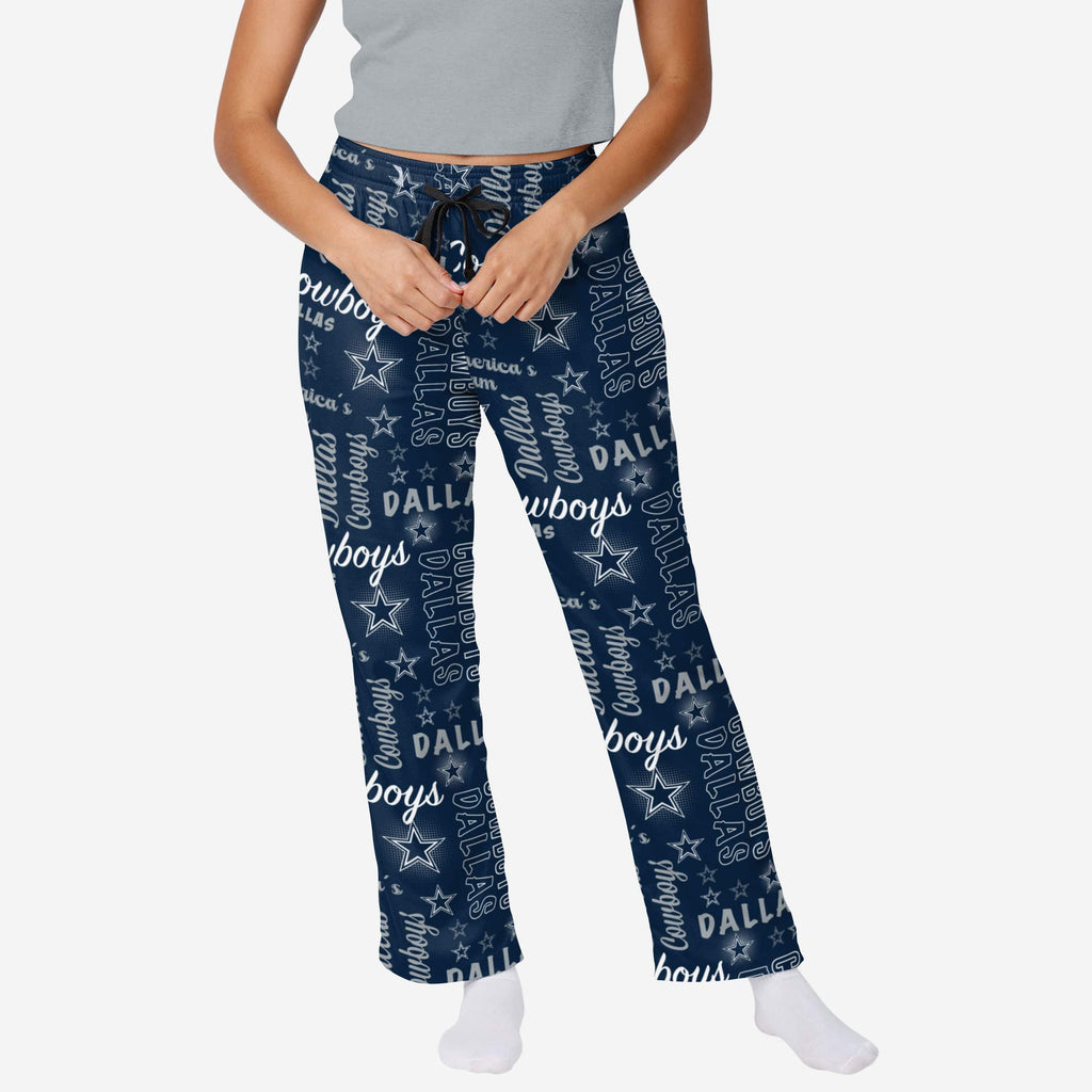 Dallas Cowboys Womens Mini Print Lounge Pants FOCO S - FOCO.com