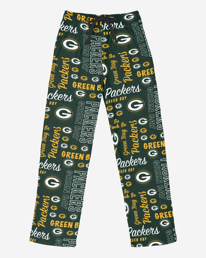 Green Bay Packers Womens Mini Print Lounge Pants FOCO - FOCO.com