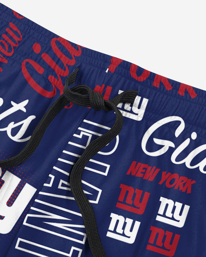 New York Giants Womens Mini Print Lounge Pants FOCO - FOCO.com