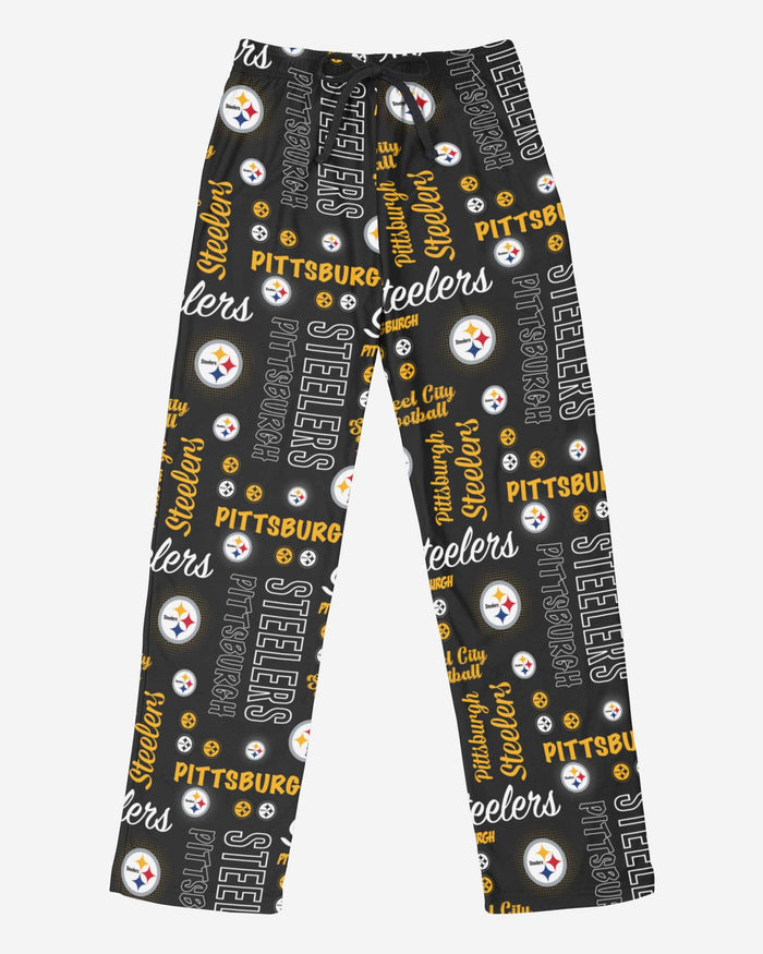 Pittsburgh Steelers Womens Mini Print Lounge Pants FOCO