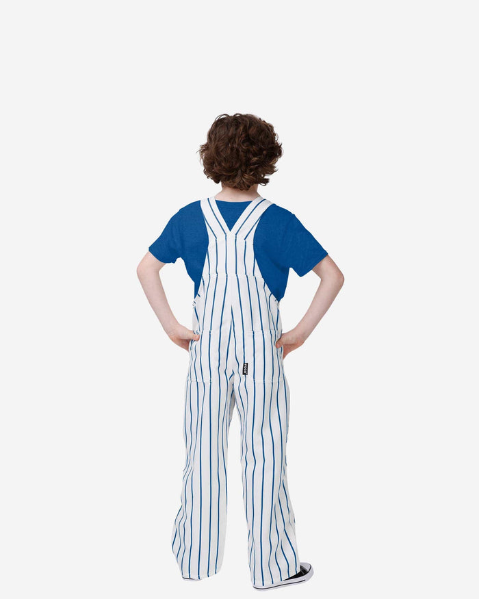 New York Mets Youth Pinstripe Bib Overalls FOCO