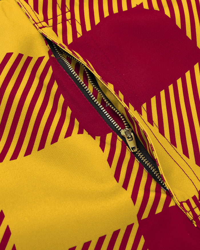 Iowa State Cyclones Mens Plaid Bib Overalls FOCO - FOCO.com