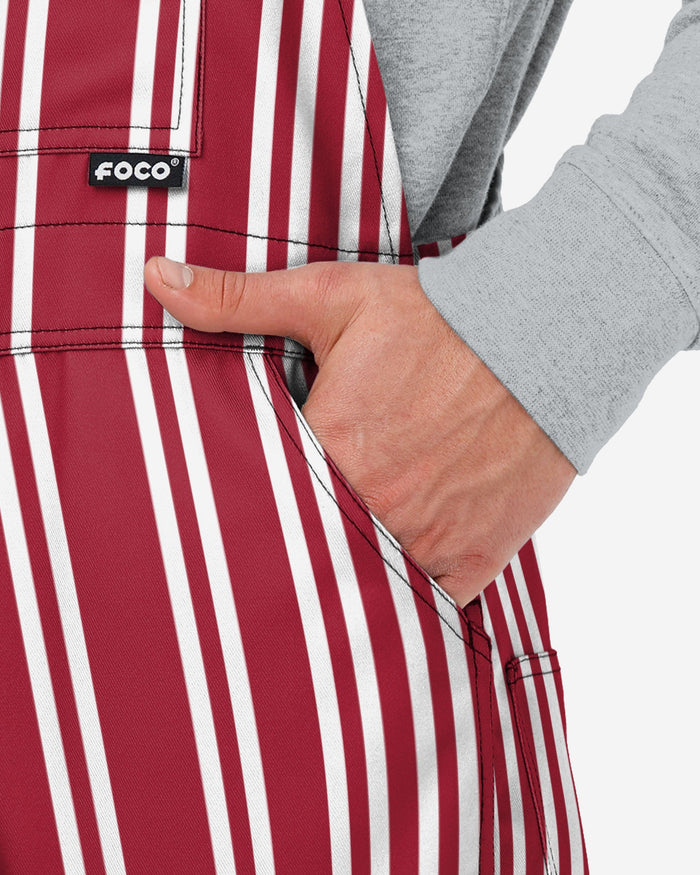 Alabama Crimson Tide Mens Sideline Spirit Bib Overalls FOCO - FOCO.com