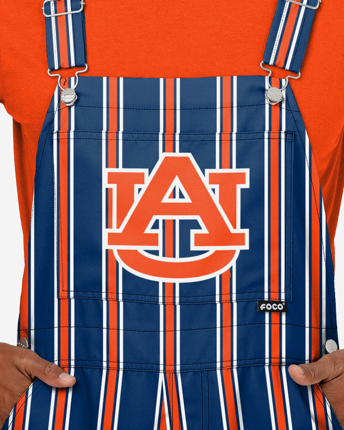 Auburn Tigers Mens Sideline Spirit Bib Overalls FOCO - FOCO.com