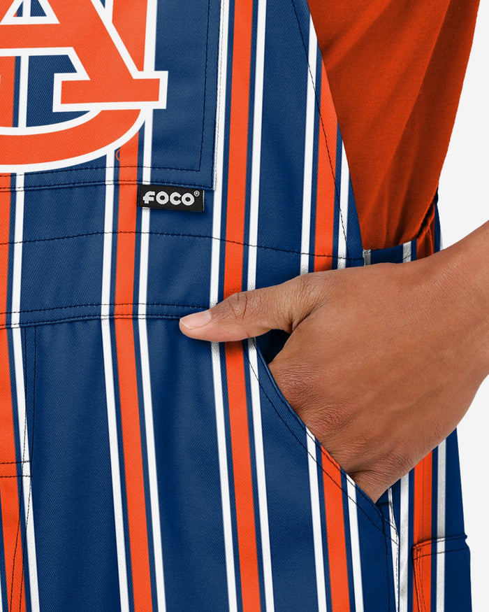 Auburn Tigers Mens Sideline Spirit Bib Overalls FOCO - FOCO.com
