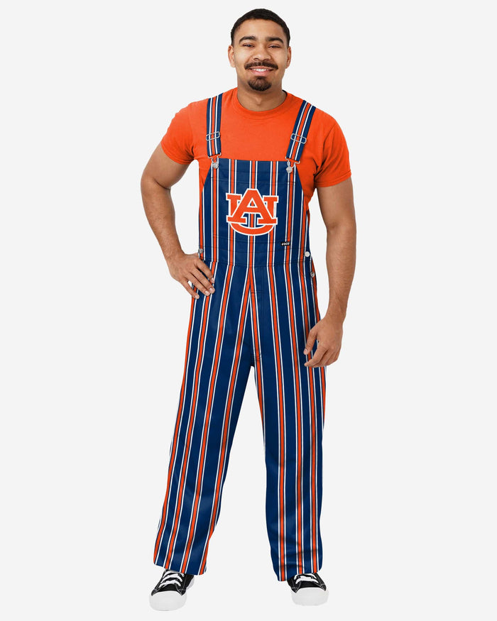 Auburn Tigers Mens Sideline Spirit Bib Overalls FOCO S - FOCO.com