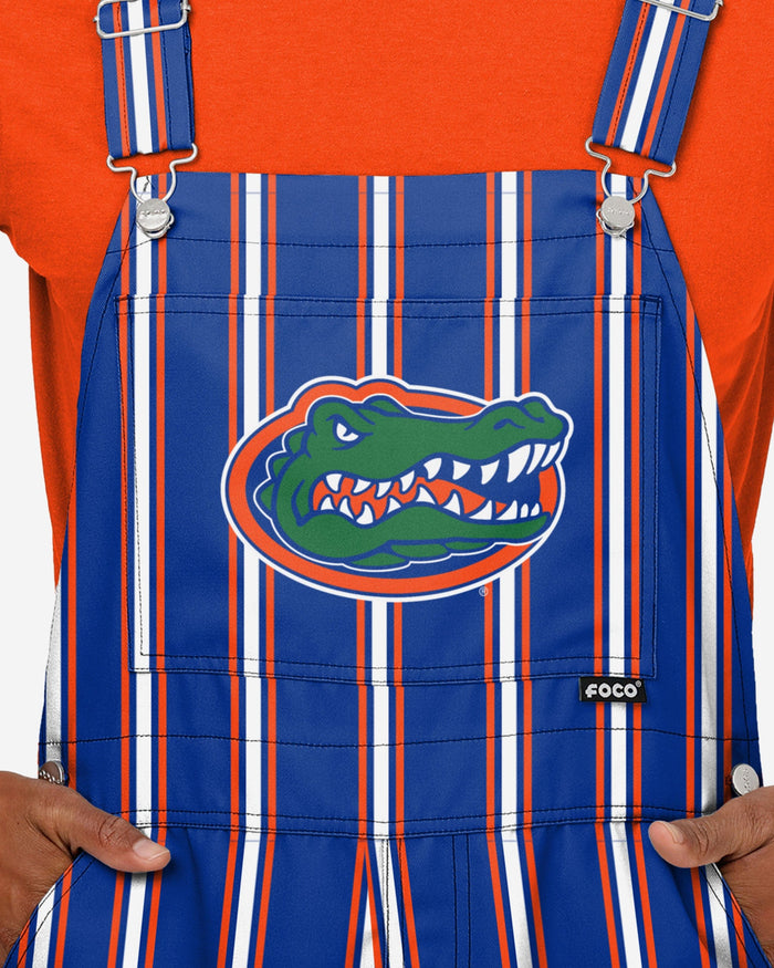 Florida Gators Mens Sideline Spirit Bib Overalls FOCO - FOCO.com