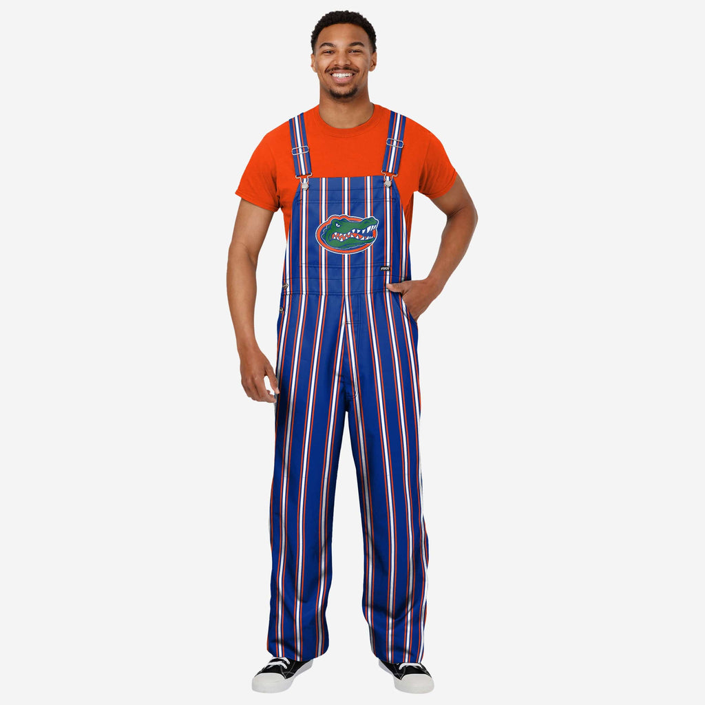 Florida Gators Mens Sideline Spirit Bib Overalls FOCO S - FOCO.com