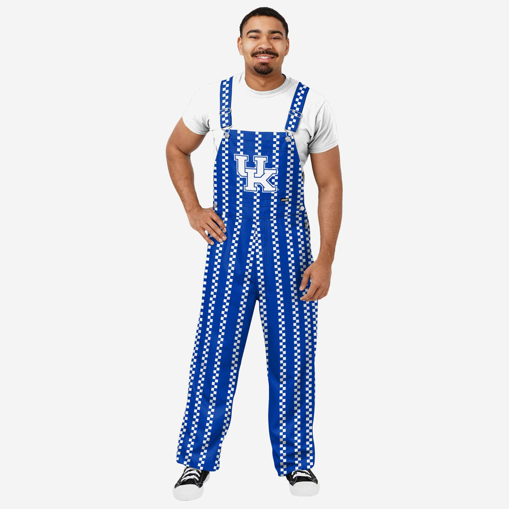 Kentucky Wildcats Mens Sideline Spirit Bib Overalls FOCO S - FOCO.com