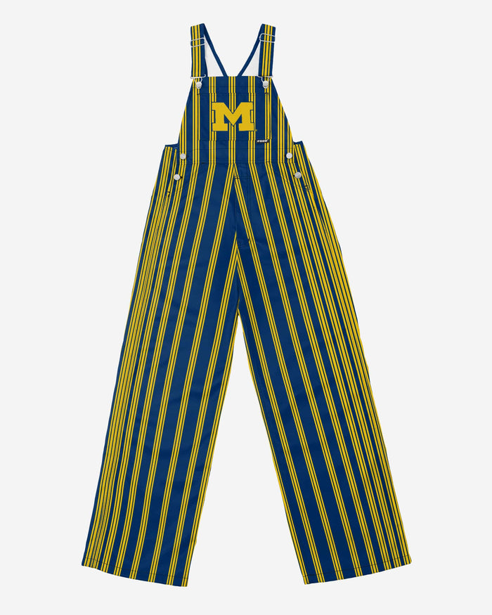 Michigan Wolverines Mens Sideline Spirit Bib Overalls FOCO - FOCO.com