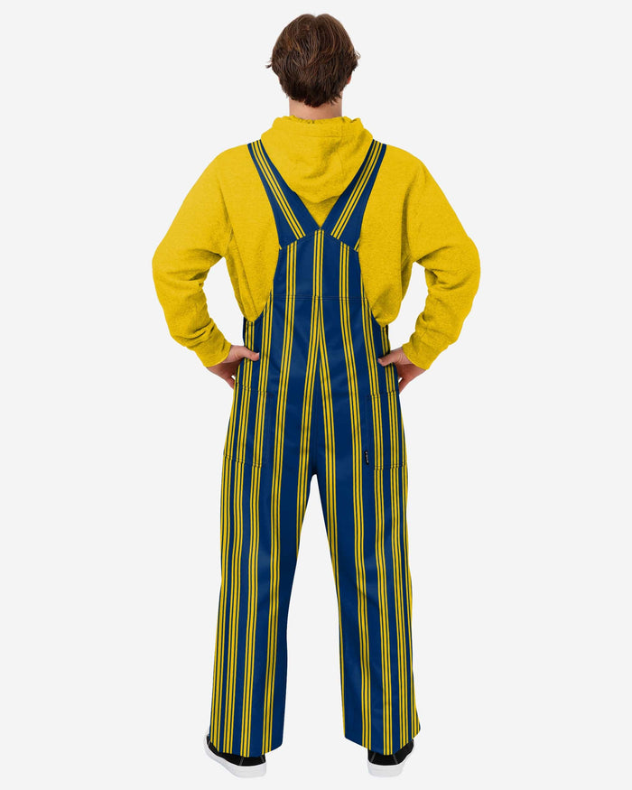 Michigan Wolverines Mens Sideline Spirit Bib Overalls FOCO - FOCO.com