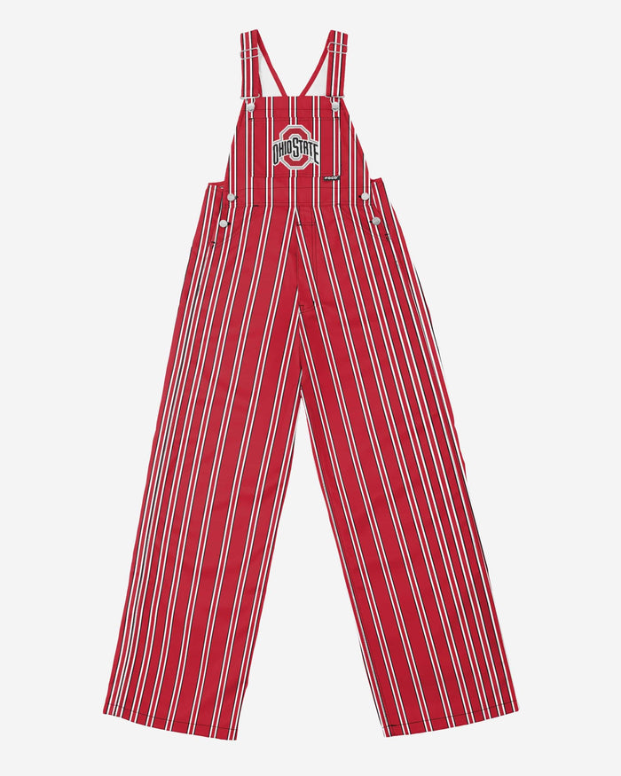 Ohio State Buckeyes Mens Sideline Spirit Bib Overalls FOCO - FOCO.com