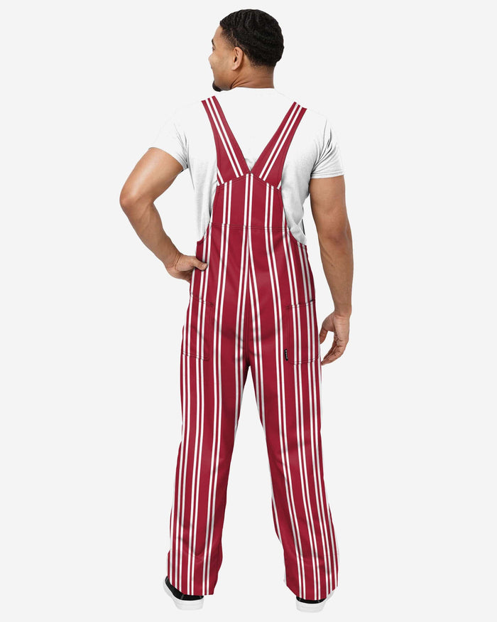 Oklahoma Sooners Mens Sideline Spirit Bib Overalls FOCO - FOCO.com