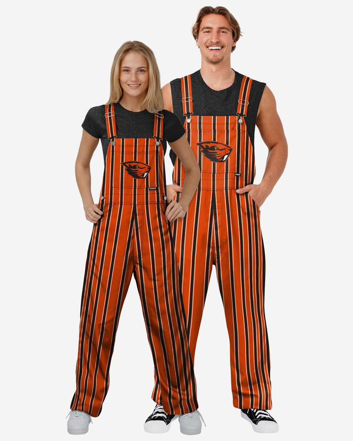 Oregon State Beavers Mens Sideline Spirit Bib Overalls FOCO - FOCO.com