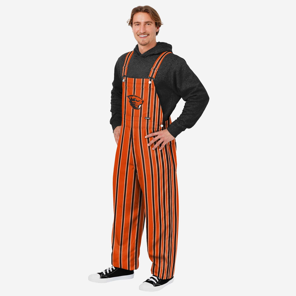 Oregon State Beavers Mens Sideline Spirit Bib Overalls FOCO S - FOCO.com