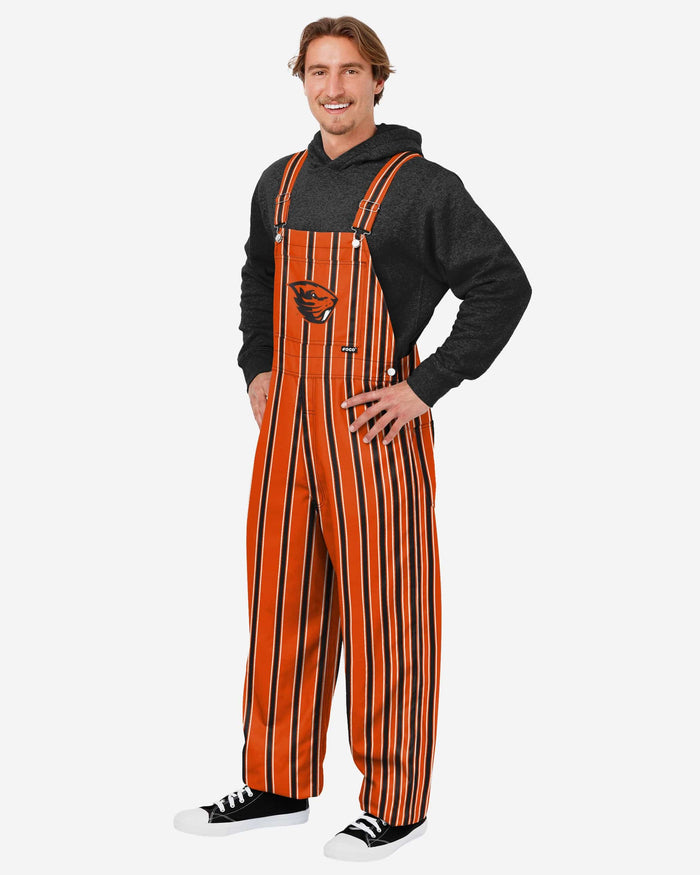 Oregon State Beavers Mens Sideline Spirit Bib Overalls FOCO S - FOCO.com