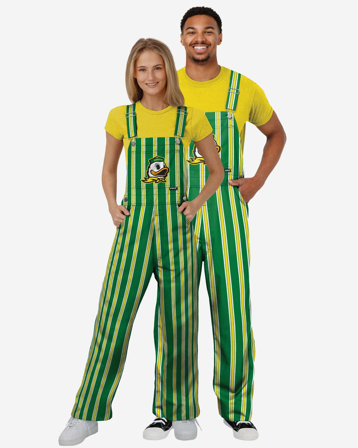 Oregon Ducks Mens Sideline Spirit Bib Overalls FOCO - FOCO.com
