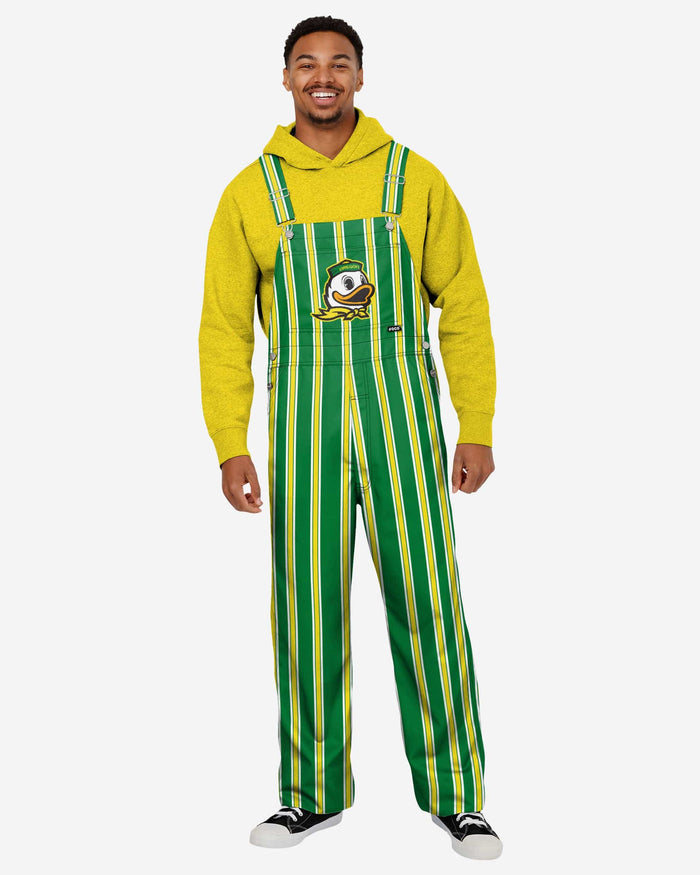 Oregon Ducks Mens Sideline Spirit Bib Overalls FOCO S - FOCO.com