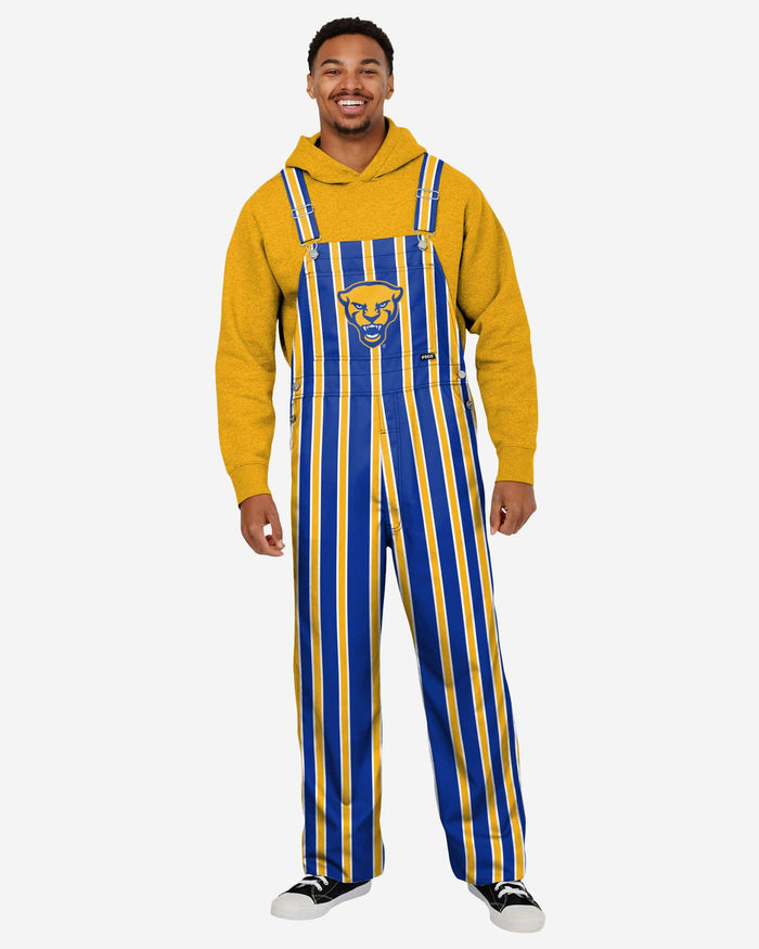 Pittsburgh Panthers Mens Sideline Spirit Bib Overalls FOCO S - FOCO.com