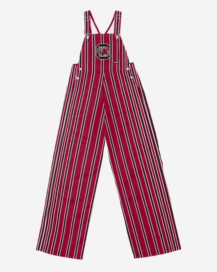 South Carolina Gamecocks Mens Sideline Spirit Bib Overalls FOCO - FOCO.com