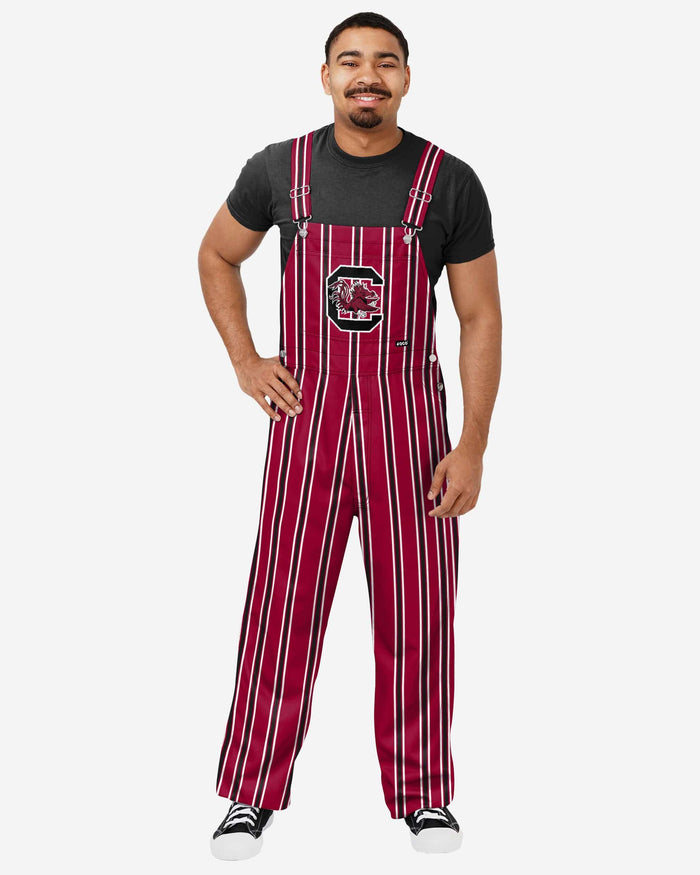 South Carolina Gamecocks Mens Sideline Spirit Bib Overalls FOCO S - FOCO.com