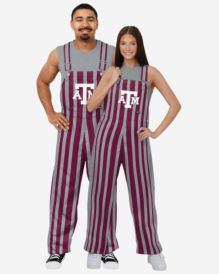 Texas A&M Aggies Mens Sideline Spirit Bib Overalls FOCO - FOCO.com