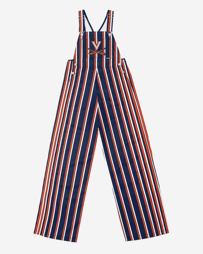 Virginia Cavaliers Mens Sideline Spirit Bib Overalls FOCO - FOCO.com