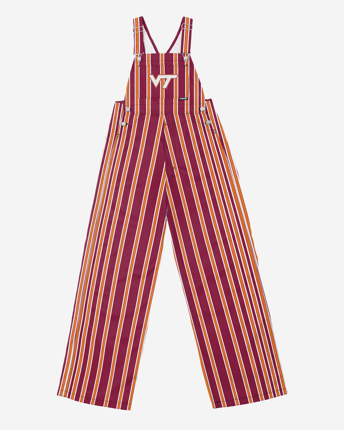 Virginia Tech Hokies Mens Sideline Spirit Bib Overalls FOCO - FOCO.com
