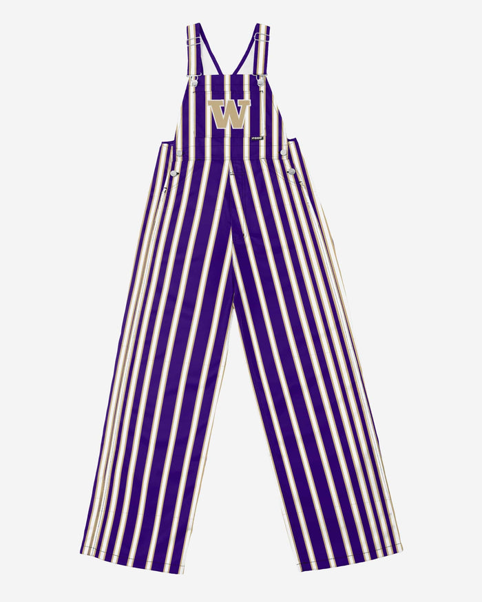 Washington Huskies Mens Sideline Spirit Bib Overalls FOCO - FOCO.com