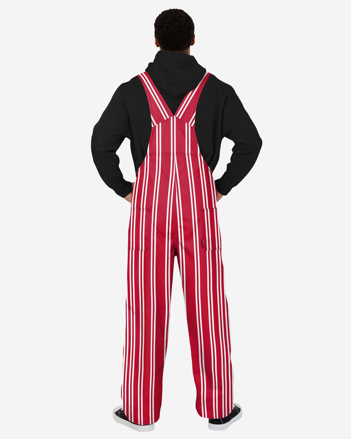 Wisconsin Badgers Mens Sideline Spirit Bib Overalls FOCO - FOCO.com