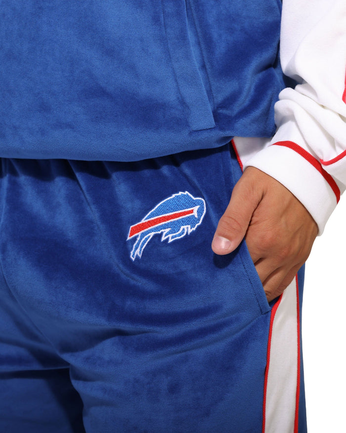 Buffalo Bills Two Tone Velour Pants FOCO S - FOCO.com