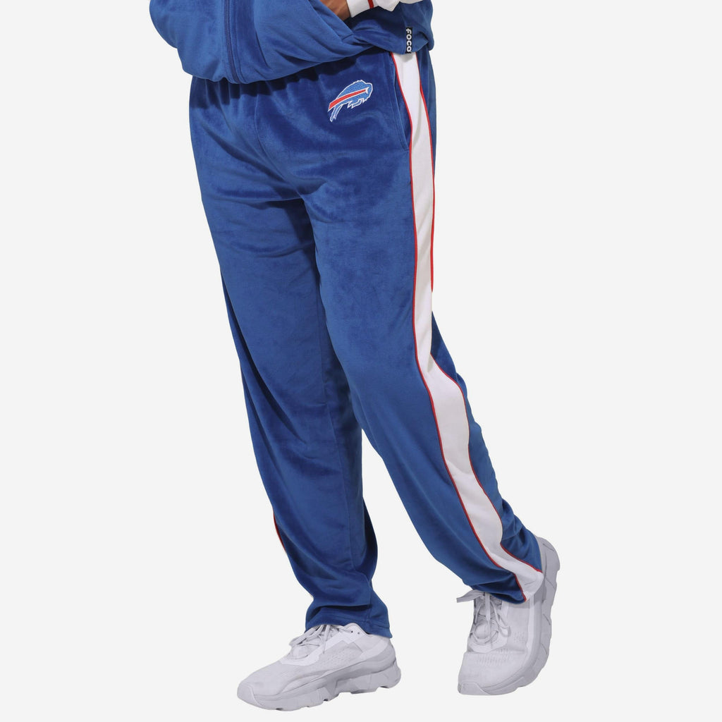 Buffalo Bills Two Tone Velour Pants FOCO S - FOCO.com